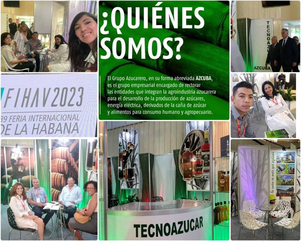 AZCUBA y sus empresas en FIHAV 2023. AZCUBA y sus empresas en FIHAV 2023.