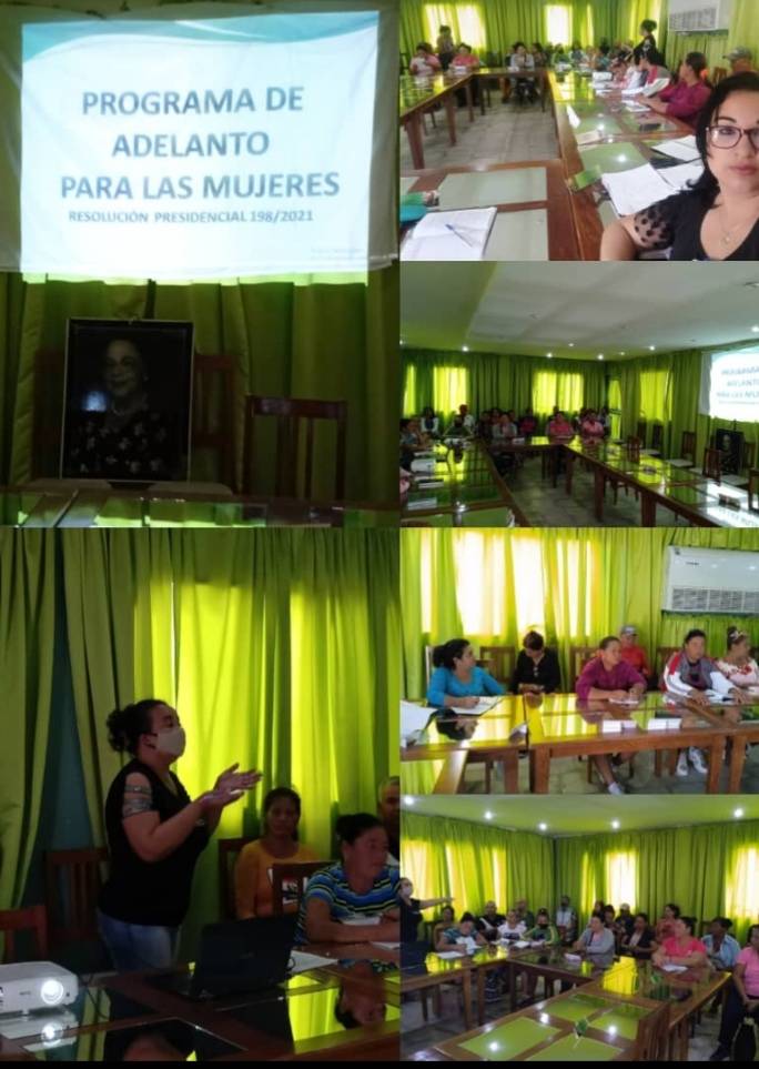 Mirada reflexiva de las mujeres del sector azucarero en cada Taller de Género realizado en el país.